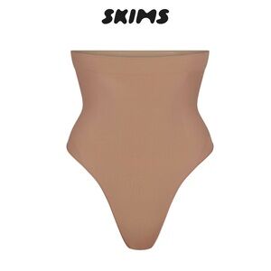 🌷NWOT SKIMS Seamless Sculpt High-Waisted Thong Shapewear in Sienna 2xl/3xl 🤎
